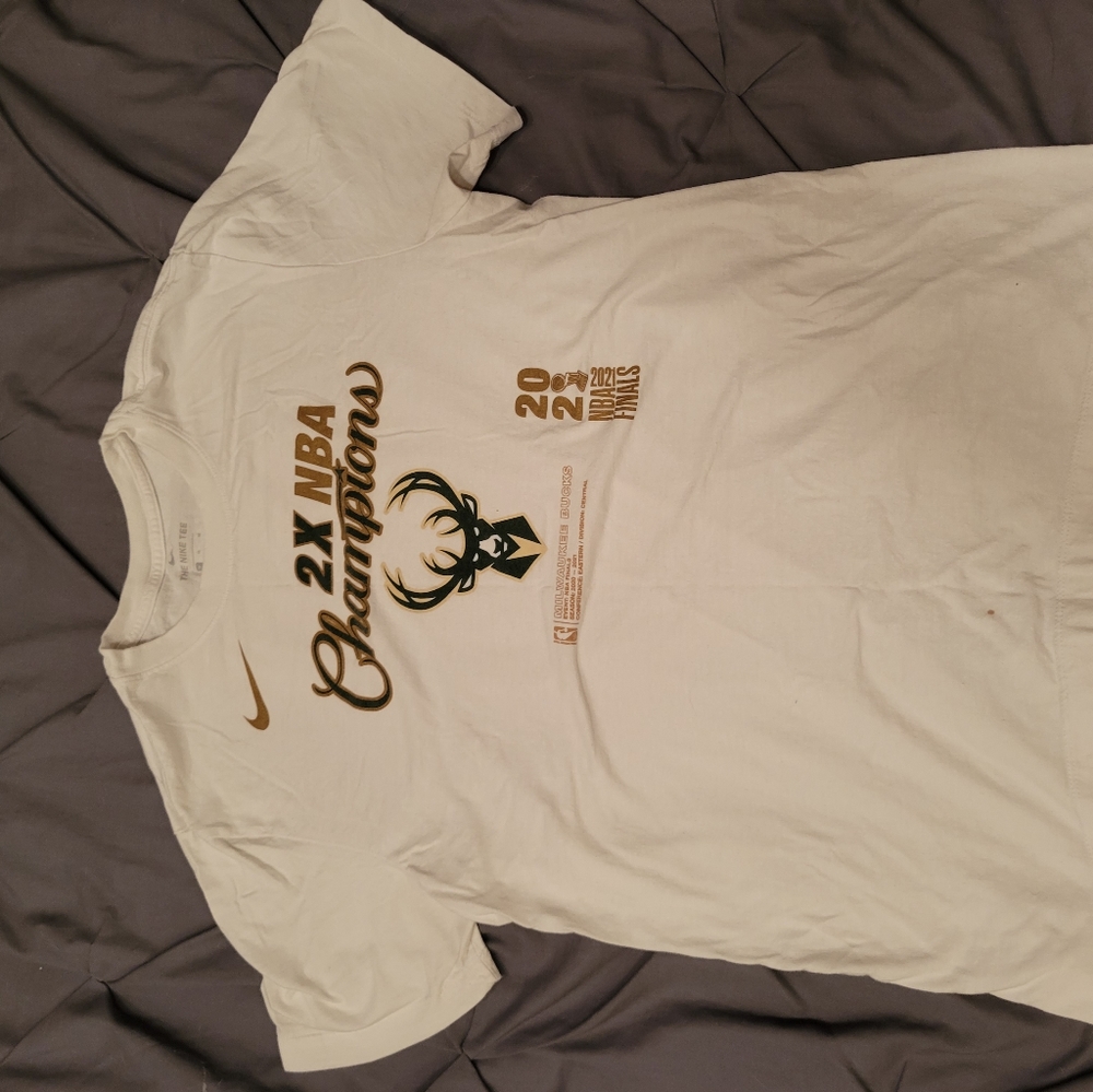 Milwaukee Bucks championship Nike tee